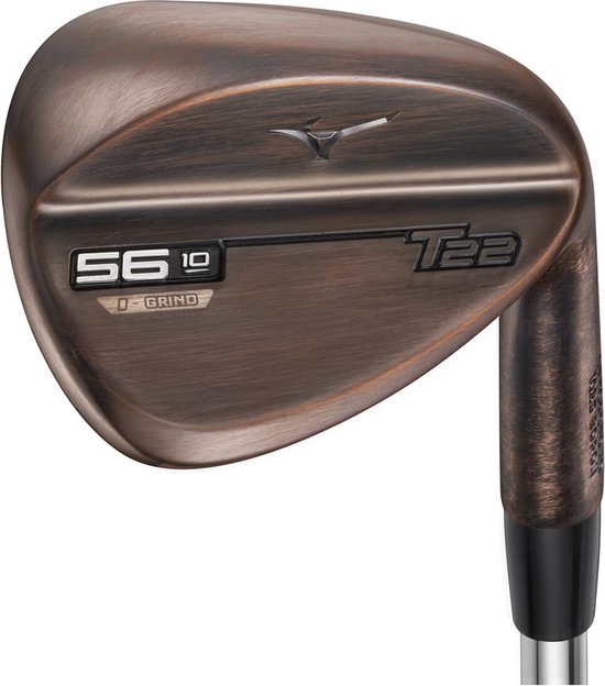 Mizuno T22 Copper Wedge (steel shaft) | Rechtshandig | | 52° Loft | 9° Bounce van Mizuno