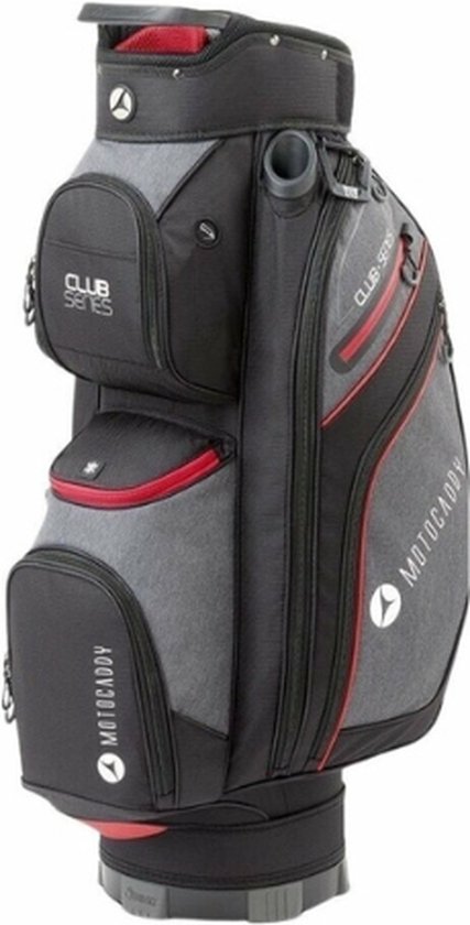 Motocaddy Cartbag Club Series 2024 Zwart Rood van Motocaddy