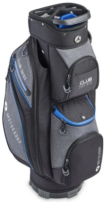 Motocaddy Cartbag Club Series 2026 Zwart Blauw van Merkloos