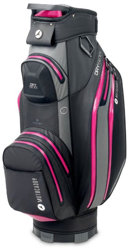 Motocaddy Cartbag Dry Series Zwart Fuchia 2026 van Merkloos