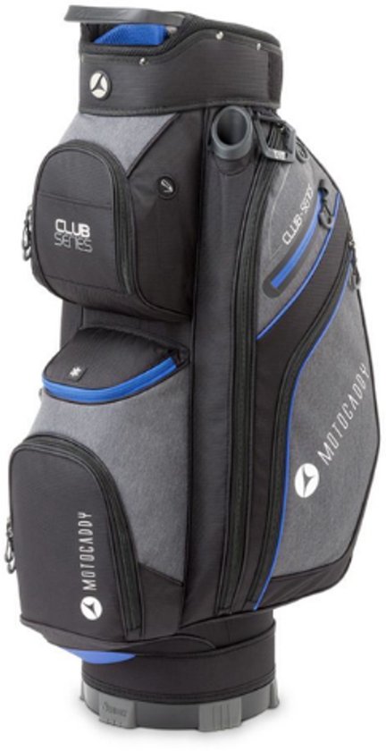Motocaddy Club Series Cart Bag 2024 Charcoal/Blauw van Merkloos