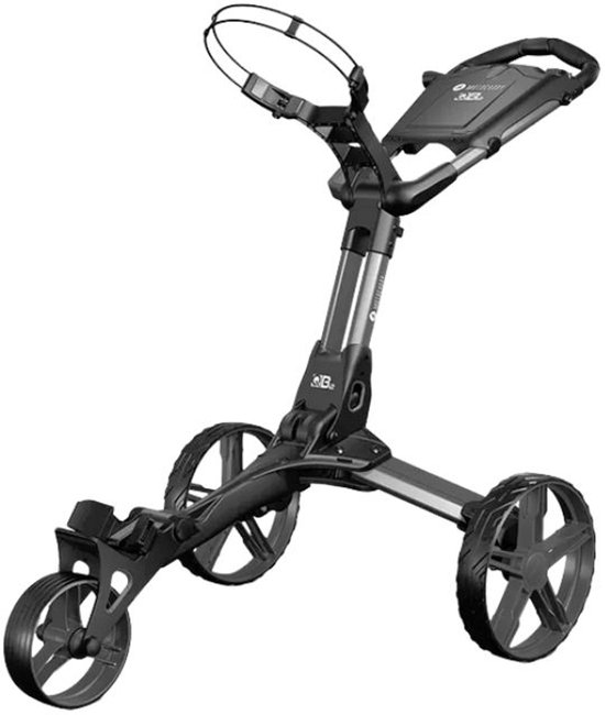 Motocaddy QB2 3 Wiel Golftrolley Graphite van Merkloos