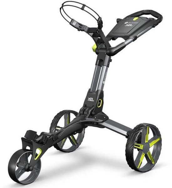 Motocaddy QB2 3 Wiel Golftrolley Zwart Lime van Motocaddy