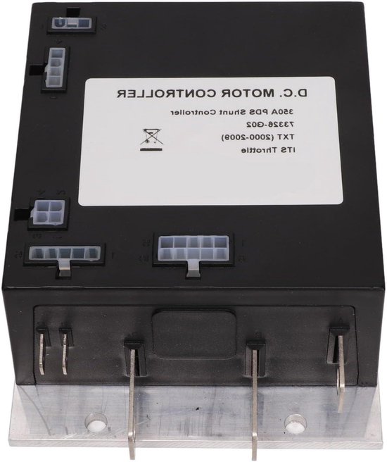Motorcontroller Golfkar - Controller Golfwagen - Golfkar Onderhoud - Directe Vervanging - 36V 350A - Zwart