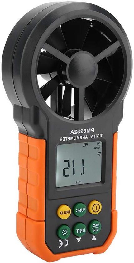 Multifunctioneel Digitale Anemometer met LCD-scherm voor Windsurfen en Deltavliegen