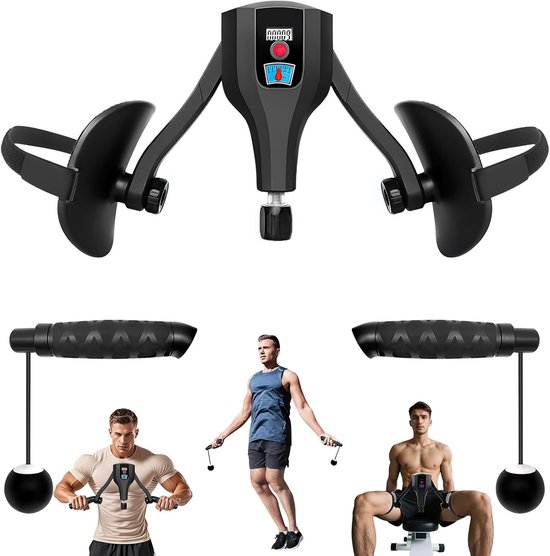 Multifunctioneel Trainingsapparaat voor Benen en Armen, Thigh Trainer en Leg Press voor Mannen en Vrouwen, Verbeter Kracht en Stabiliteit