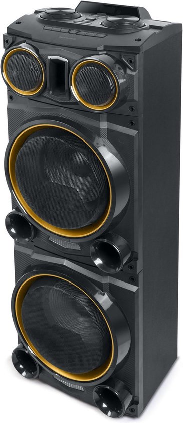 Muse M-1988DJ - Bluetooth DJ party speaker met FM-radio, USB en microfoon (800 Watt) van Muse
