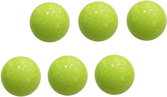 Nacht Golfballen - Glow Golfballen - Avond Spel - Absorbeert Licht - Standaard Maat - Groen