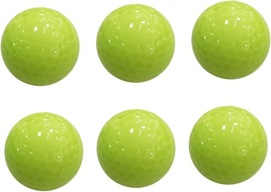 Nachtgolfballen Set - Glow In The Dark - Avond Golfen - Zelfopladend Lichtabsorberend - Standaard Maat - Groen