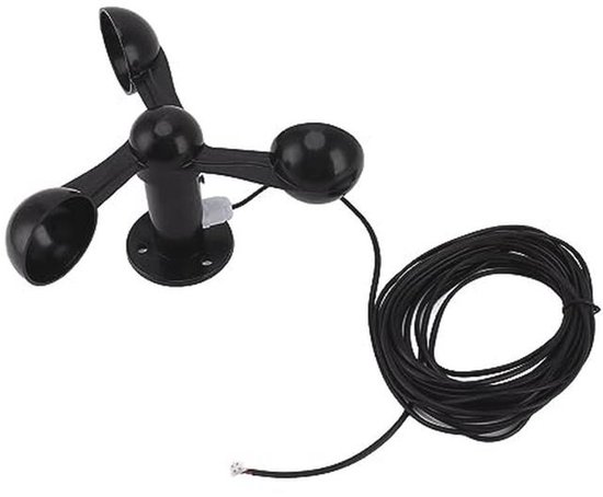 Nauwkeurige Windsnelheidsdetector met 8 M Waterdichte Kabel voor Energiecentrales en Weerstations