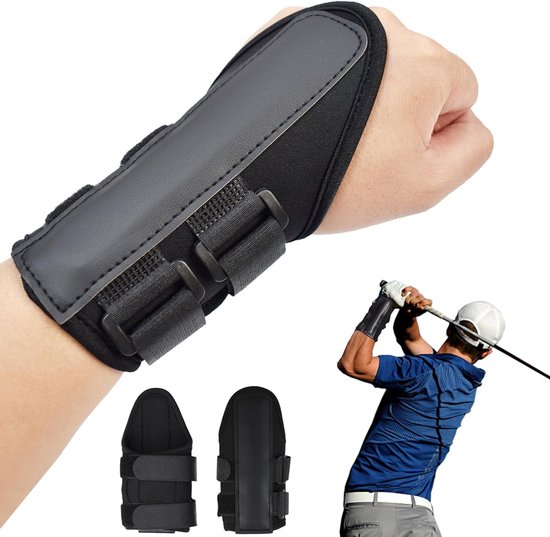 Neopreen Polssteun voor Golf, Ondersteuning voor Swing Training en Houdingscorrectie voor Beginners en Gevorderden