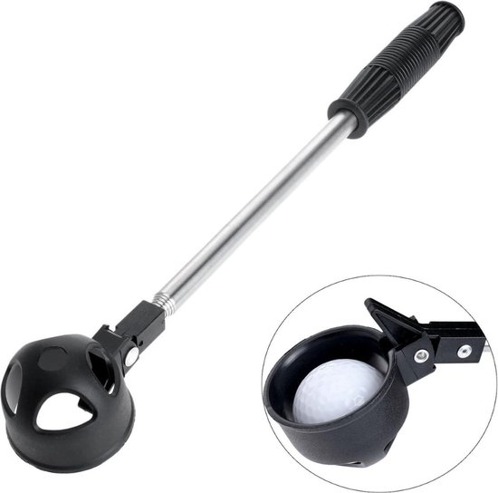 New Age Devi - Golfhengel - Uitschuifbaar tot 2 meter - Voor het moeiteloos opvissen van golfballen - Dé must-have golfaccessoire voor elke golfer! van New Age Devi