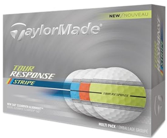 Nieuwe Tour Response Stripe Golfballen 25 Stuks van Merkloos