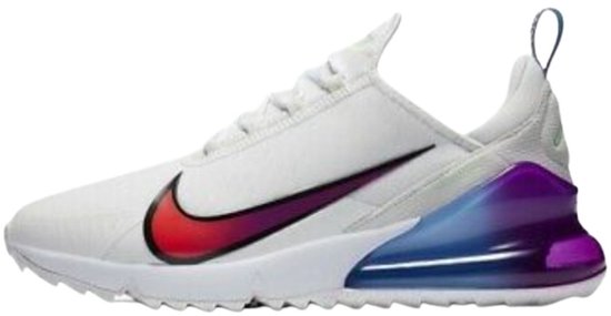 Nike Air Max 270 Golf - Limited Edition - Heren - Wit/Paars/Blauw - Maat 47.5 - Doos Zonder Deksel van Nike