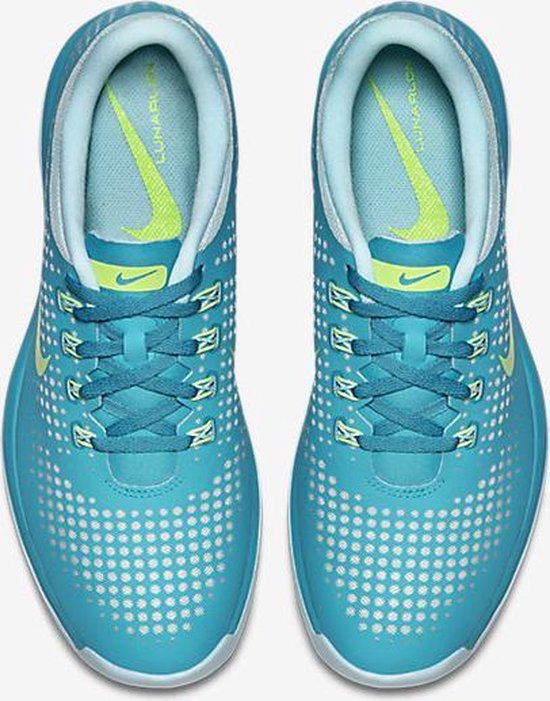 Nike Lunar Empress Golfschoenen - Blauw/ Groen - Maat 37.5 van Nike