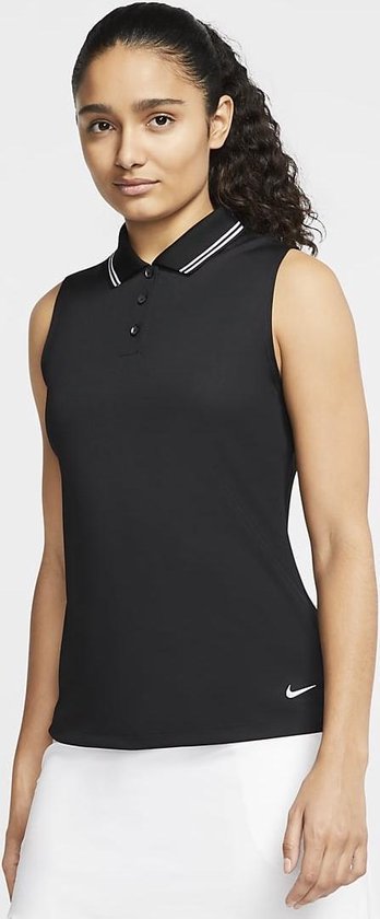 Nike W Dry Victory Polo Sleeveless Black van Nike