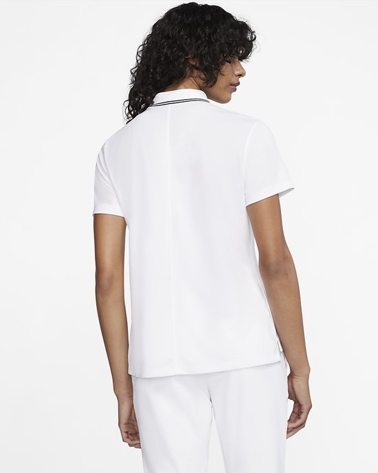 Nike Woman Dry Victory Polo White van Merkloos