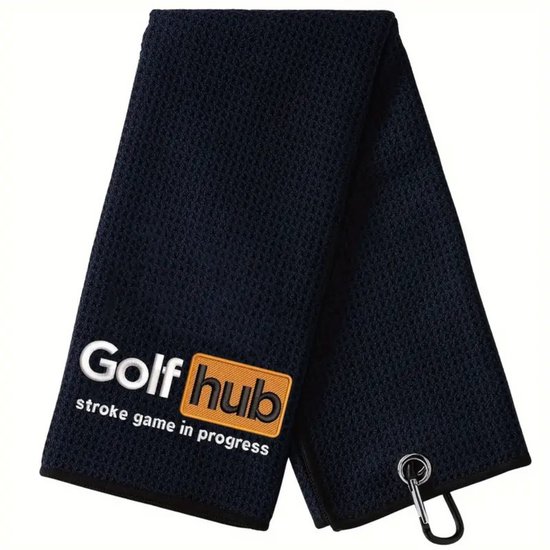 Nivard Golf Handdoek - Golfhanddoek - Golf Accessoires - Towel - Comfortabel - GolfHub van Nivard