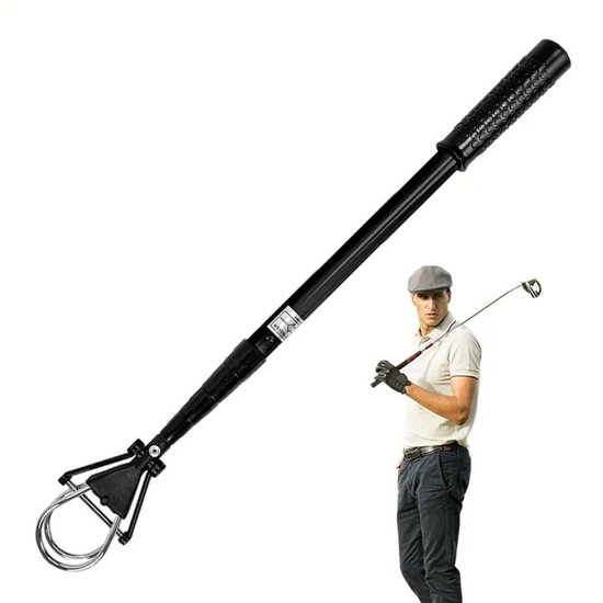 Nivard Golfbalhengel - Golfhengel - Uitschuifbaar - Ball Retriever - Golf Accessoires - Extra Grote Versie