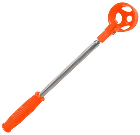 Nivard Golfbalhengel - Golfhengel - Uitschuifbaar - Ball Retriever - Golf Accessoires - Oranje van Merkloos