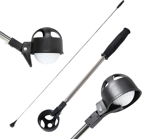 Nivard Golfbalhengel - Golfhengel - Uitschuifbaar - Ball Retriever - Golf Accessoires van Nivard