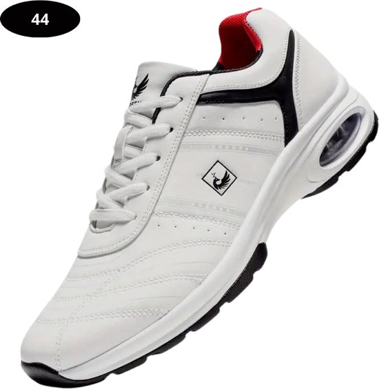 Nivard Golfschoenen Heren - Sneakers - Golfkleding - Golfschoenen Antislip - Waterdicht - Golfen - Wit 44