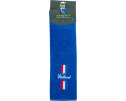 Nova Golf 'Holland' Golfhanddoek - Blauw van Nova Golf
