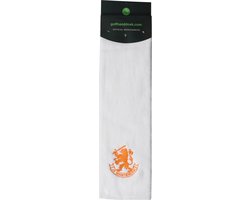 Nova Golf Holland Je maintiendrai' Golfhanddoek - Wit Oranje van Nova Golf