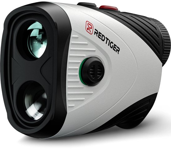 Novendo Goods - Rangefinder - Golfafstandsmeter - 1000 M - Oplaadbaar - Met helling berekening - Transflecterend LCD scherm - Wit van Novendo