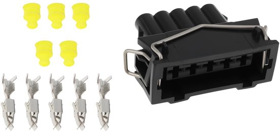 NTH products - 5 Pin Vrouwelijke Plug Connector voor Auto's Compatibel met Golf Mk3