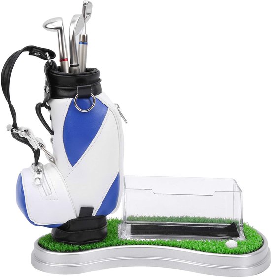 NTH products - Golf Desktop Gift - Golfsouvenir - Gepersonaliseerde Golfherinneringen - Penhouderset - Aangepaste Golfherinneringen - Perfect voor Golfl...