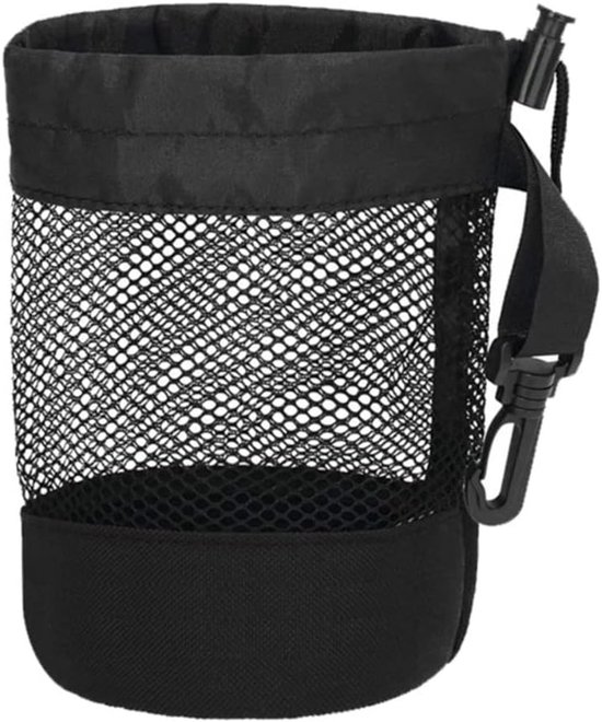Nylon Net Golf Bag - Golf Ball Bag - Nylon Mesh Drawstring Golf Ball Bags - Golf Balls Storage Holder - Golf Accessories for Golf Balls - Table Tennis Balls