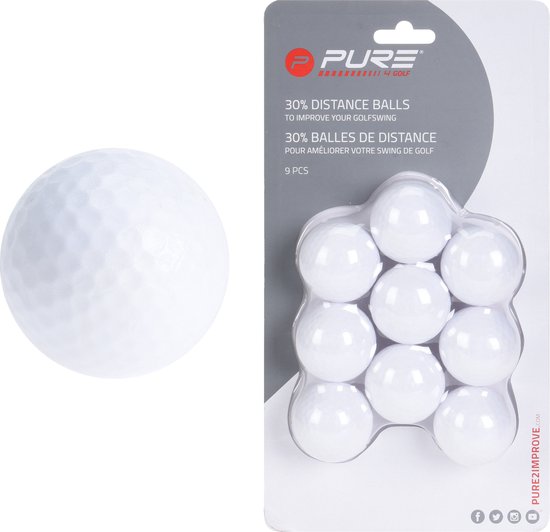 Oefen Golfballen - 30% Afstand - Set van 9 van SKLZ