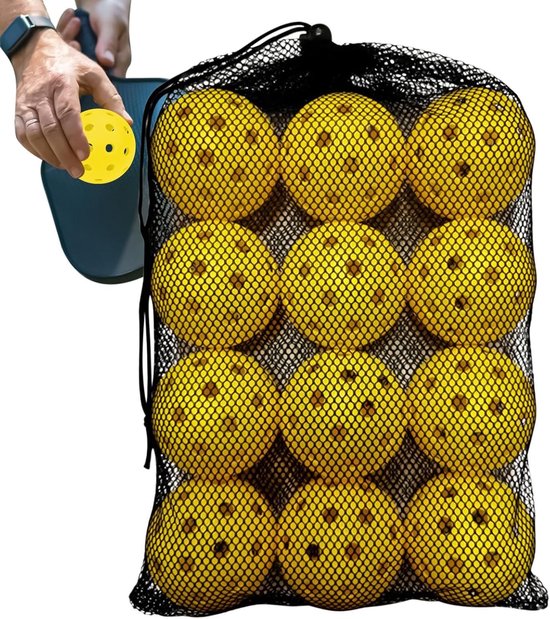 Oefen Golfballen - Holle Ballen Set - Sport Training - Lichtgewicht Ontwerp - 12 Stuks - Geel