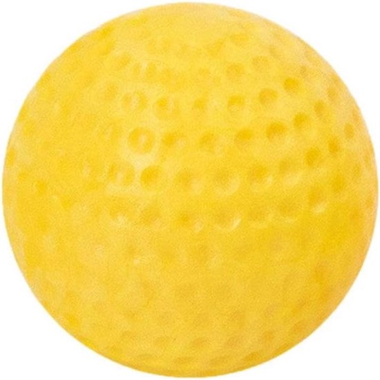 Oefen Golfballen - Zachte Ballen - Binnen Golfen - Schadevrij Oefenen - 4 cm Diameter - Geel