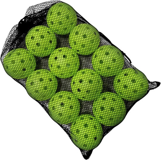 Oefengolfballen - Holle golfballen - Golfvaardigheden verbeteren - 40-gaten ontwerp - 38 cm diameter - Groen