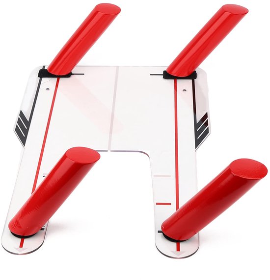 Omgoods - Golf Swing Trainer Mirror met 4 Snelheidsstangen voor Verbetering van je Golftechniek