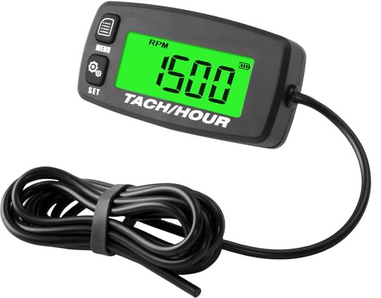 Onderhoud Tach/Uur Meter voor Kleine Gasmotor, Gebruikt Op Grasmaaier Kettingzaag Compressor Buitenboordmotor Sneeuwblazer Hogedrukreiniger Rijden Gazon Tractor