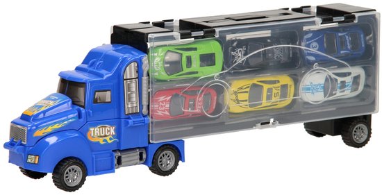 Opberg Autotransporter - Blauw van Playmobil