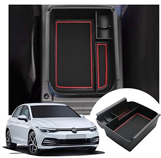 Opbergbox voor Middenconsole Golf 8 - Organizer en Auto-Accessoires van Motohype