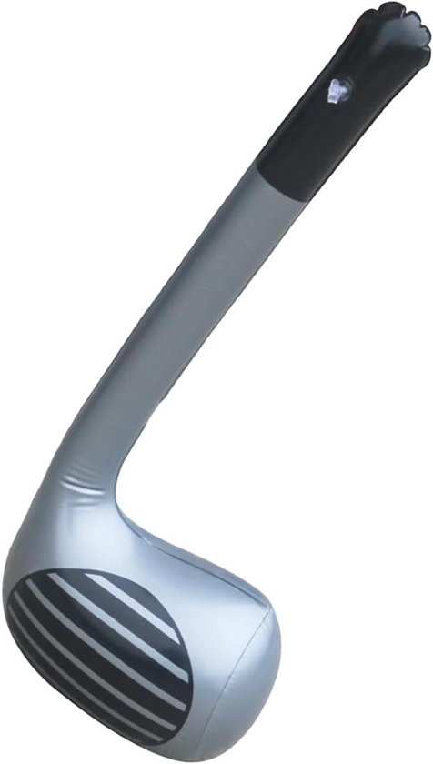 Opblaasbare Golfclub - PVC Trainingsstaaf - Tuin Golfspel - Leren door Spelen - 71x27cm - Grijs