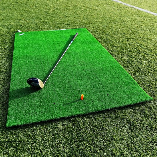 Oprolbare Golf Oefenmat met Tees - Voor Binnen en Buiten Gebruik van Merkloos