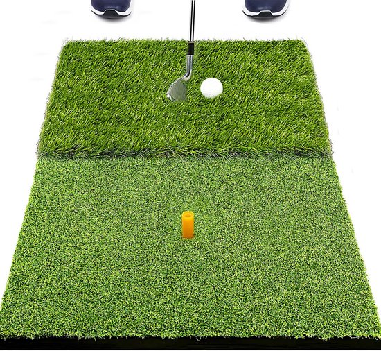 Opvouwbare Golftrainingmat voor Swing, Chip- en Puttraining - Draagbaar en Multifunctioneel van Merkloos