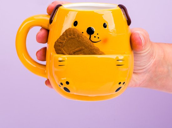 Out Of The Blue Dierenmok Met Koekvakje - Hond van Out of the Blue.