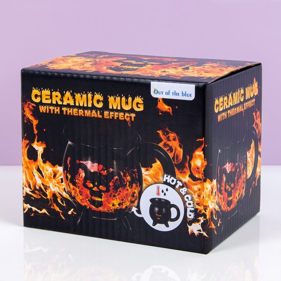 Out Of The Blue Warmtegevoelige Vuurduivel Mok van Out of the Blue.