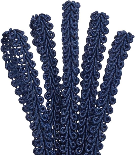 PandaHall 22,8 m polyester gimpenboord, 8 mm franjes, stoffen lint voor kostuumproductie, doe-het-zelf, knutselwerk, woondecoratie, gordijn, bank, decoratie, roze van pandahall