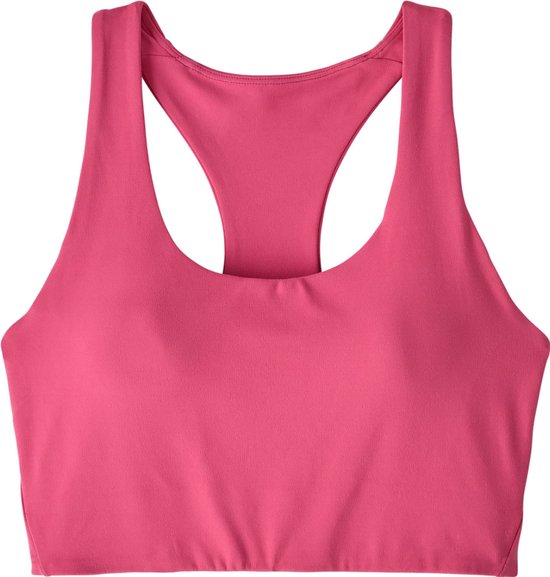 PATAGONIA - W's Maipo Mid Impact Bra - m - Luminous Pink