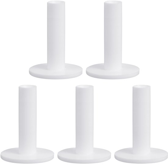 PATIKIL 3,3 Inch Rubber Golf Tees, 5 Pack Tall Practice Training Driving Range Tees Stabiele Balhouder voor Outdoor Indoor Hitting Mat, Wit