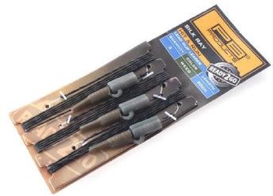 PB Products - Ready2Go Hit & Run Leadclip Leader 90 cm - 3 stuks - Weed van PB Products