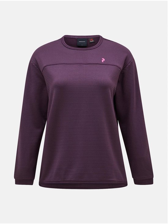 PEAK PERFORMANCE - W Trail Polartec Crew - s - B43 Mystic Purple